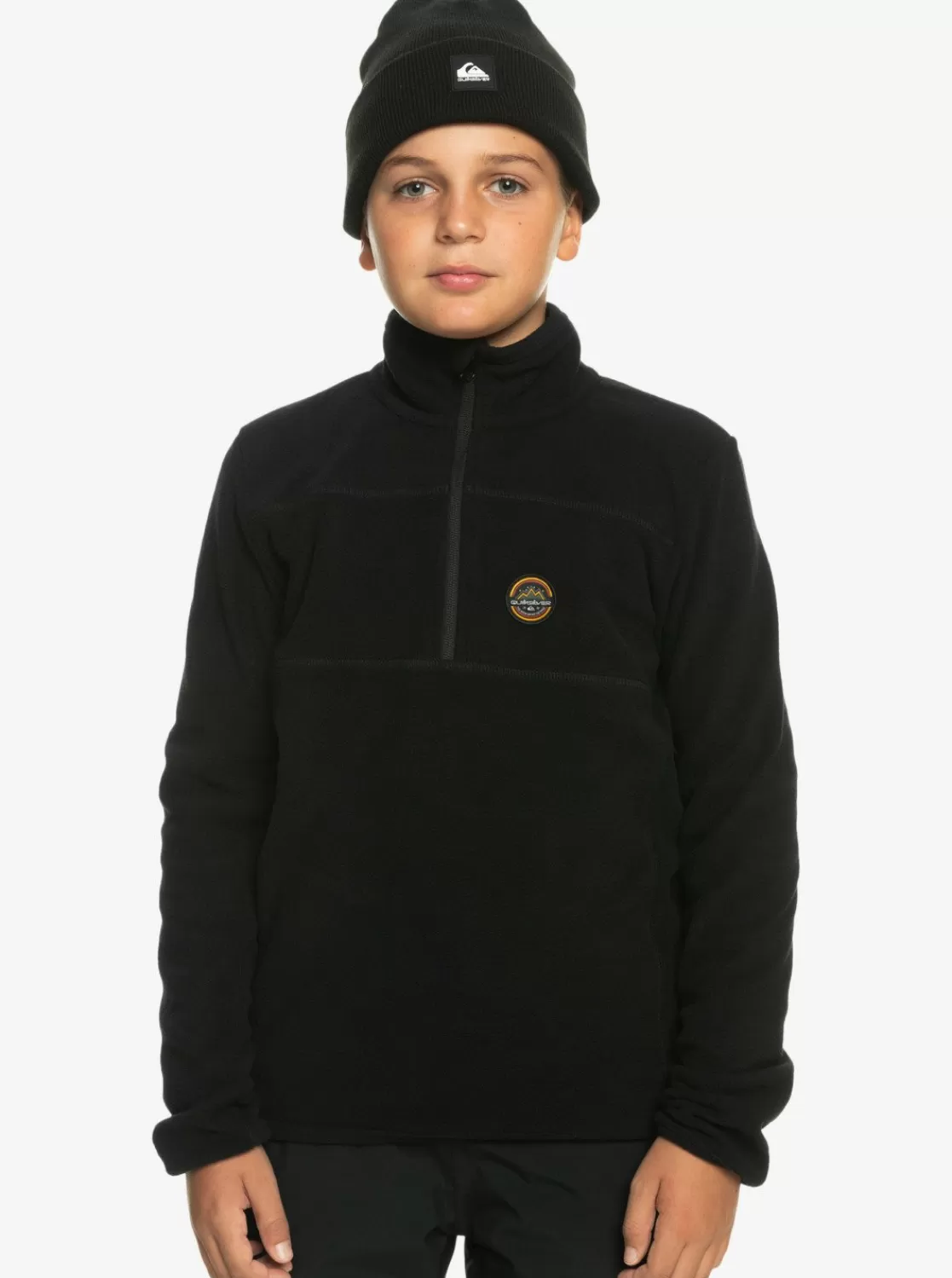 Quiksilver Aker - Polaire Demi-Zip Technique Pour Garçon 8-16 Ans