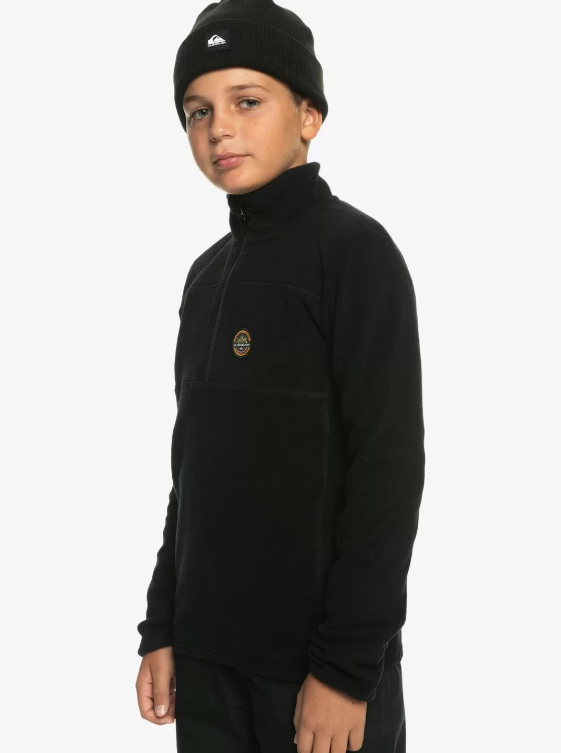 Quiksilver Aker - Polaire Demi-Zip Technique Pour Garçon 8-16 Ans