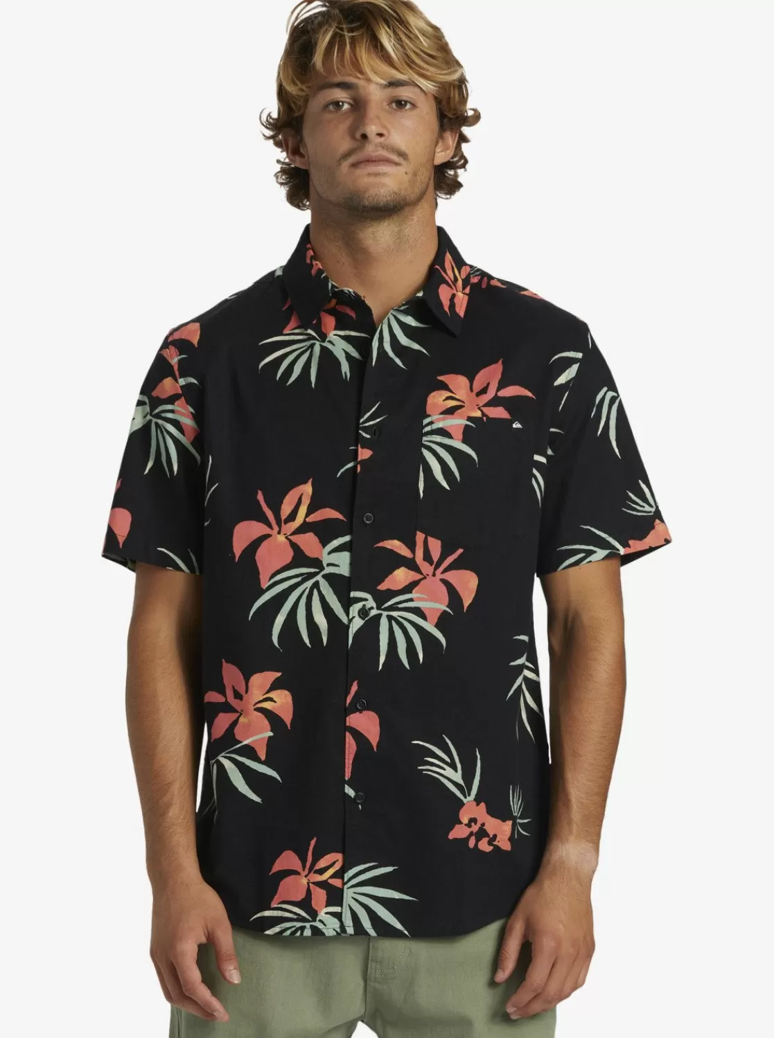 Quiksilver Apero Classic - Chemise Manches Courtes Pour Homme