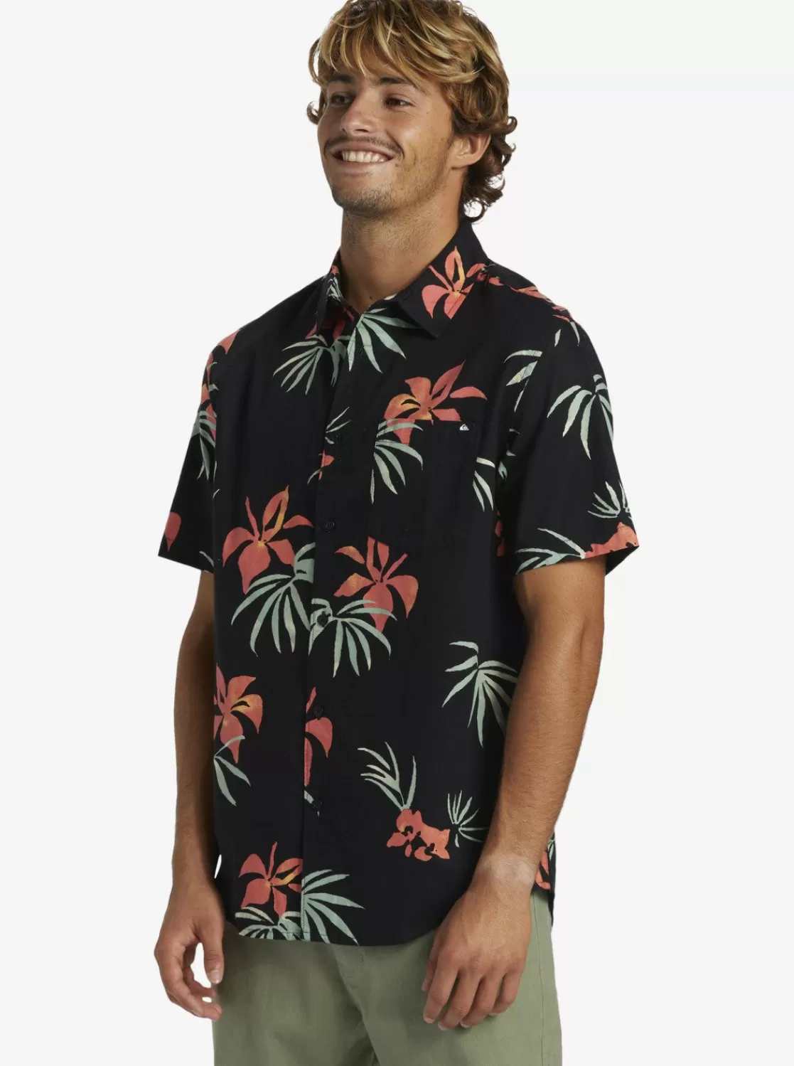 Quiksilver Apero Classic - Chemise Manches Courtes Pour Homme