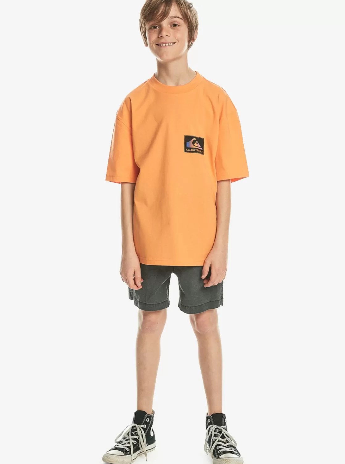 Quiksilver Back Flash - T-Shirt Pour Garçon 8-16 Ans