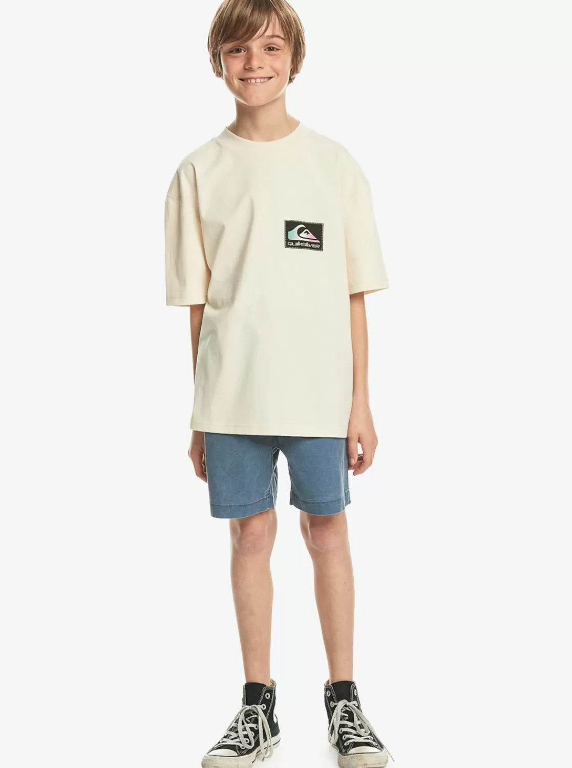 Quiksilver Back Flash - T-Shirt Pour Garçon 8-16 Ans