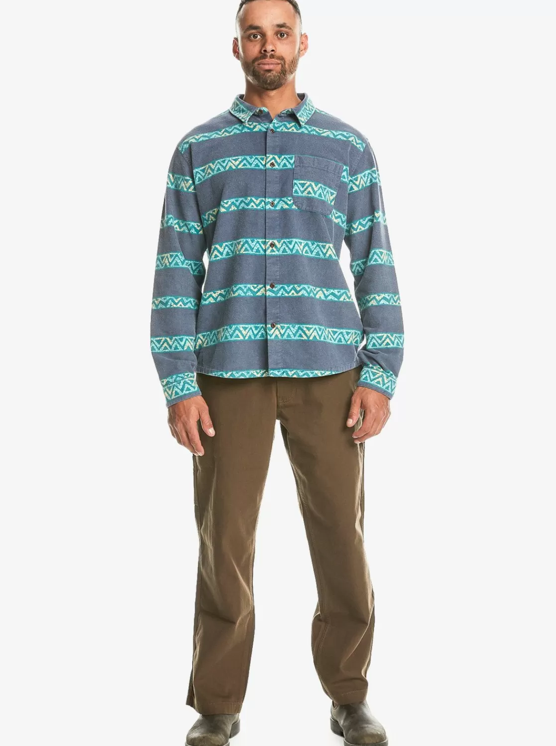 Quiksilver Balchers - Chemise Manches Longues Pour Homme