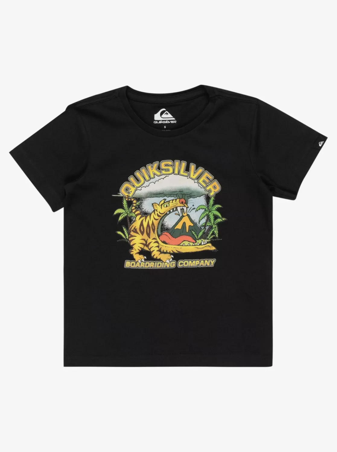 Quiksilver Barking Tiger - T-Shirt Pour Garçon 2-7