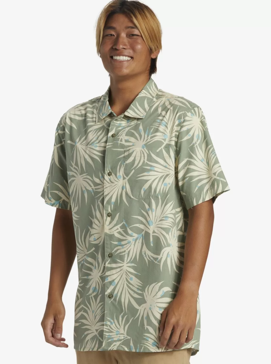 Quiksilver Beach Club Casual - Chemise Manches Courtes Pour Homme