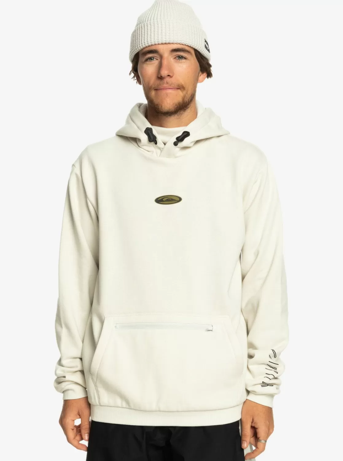 Quiksilver Big Logo - Sweat A Capuche Technique Pour Homme