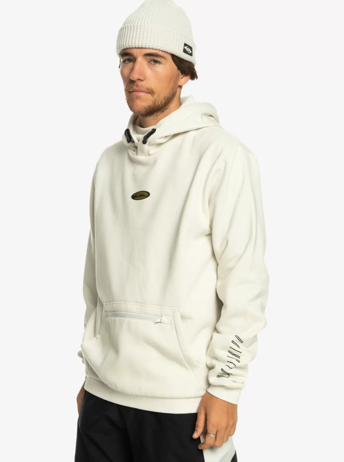 Quiksilver Big Logo - Sweat A Capuche Technique Pour Homme