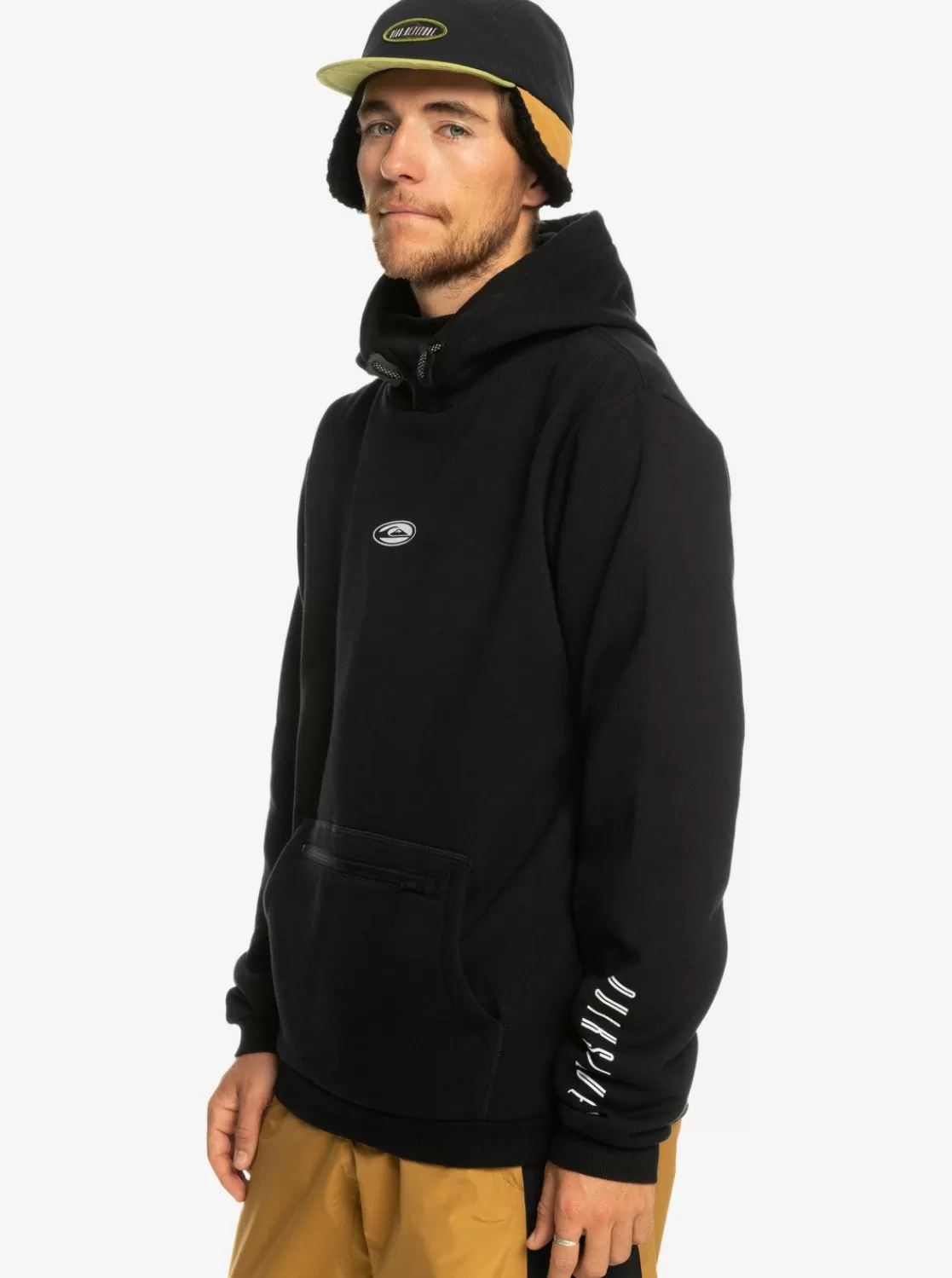 Quiksilver Big Logo - Sweat A Capuche Technique Pour Homme