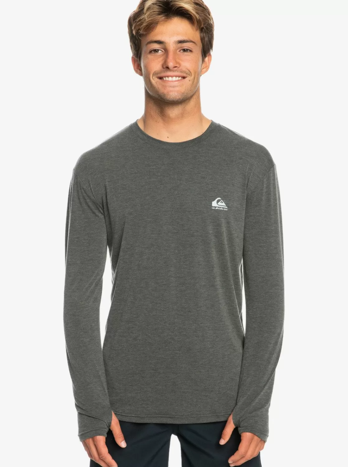 Quiksilver Coastal Run - T-Shirt Manches Longues Pour Homme