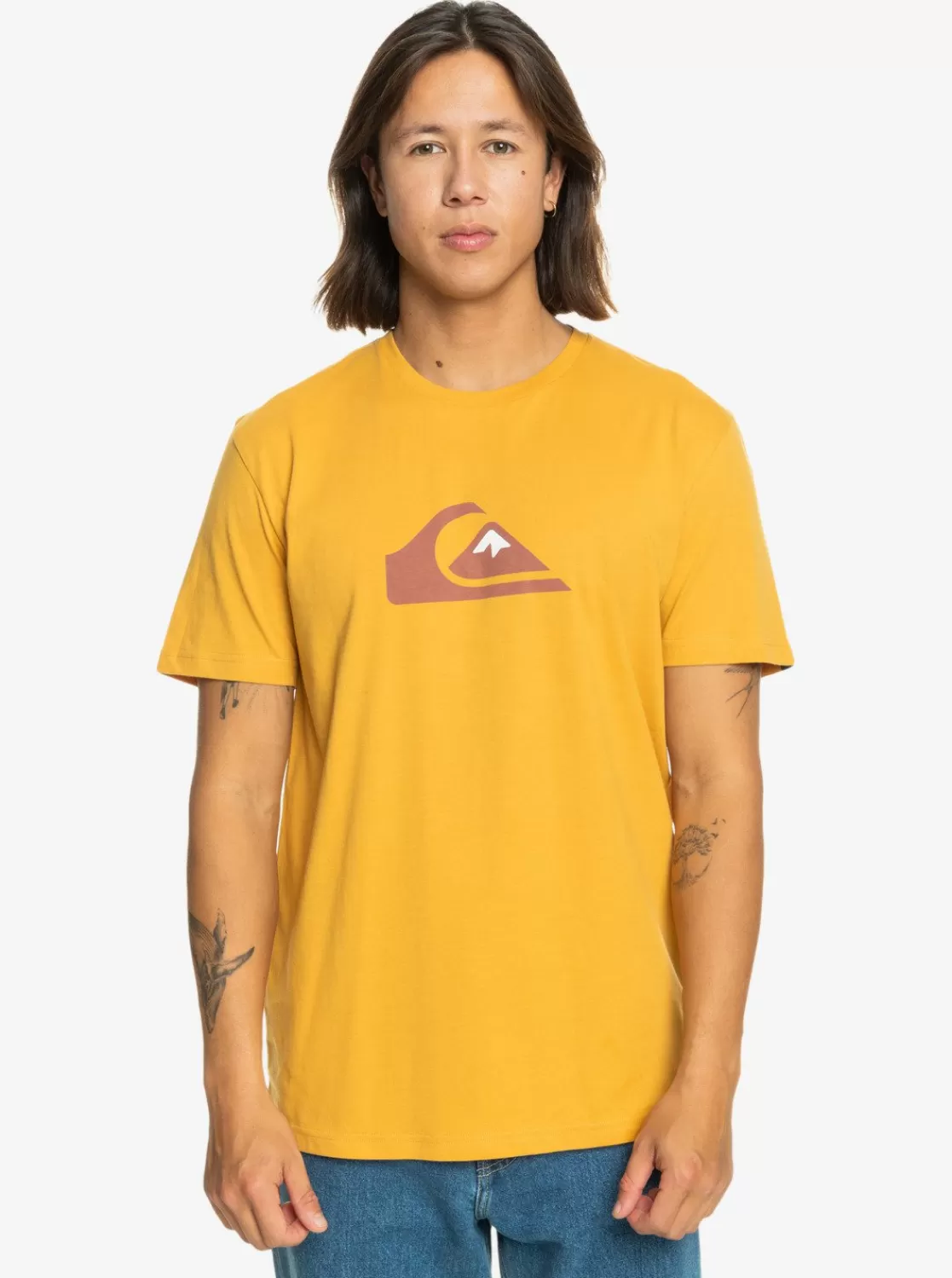 Quiksilver Comp Logo - T-Shirt Pour Homme