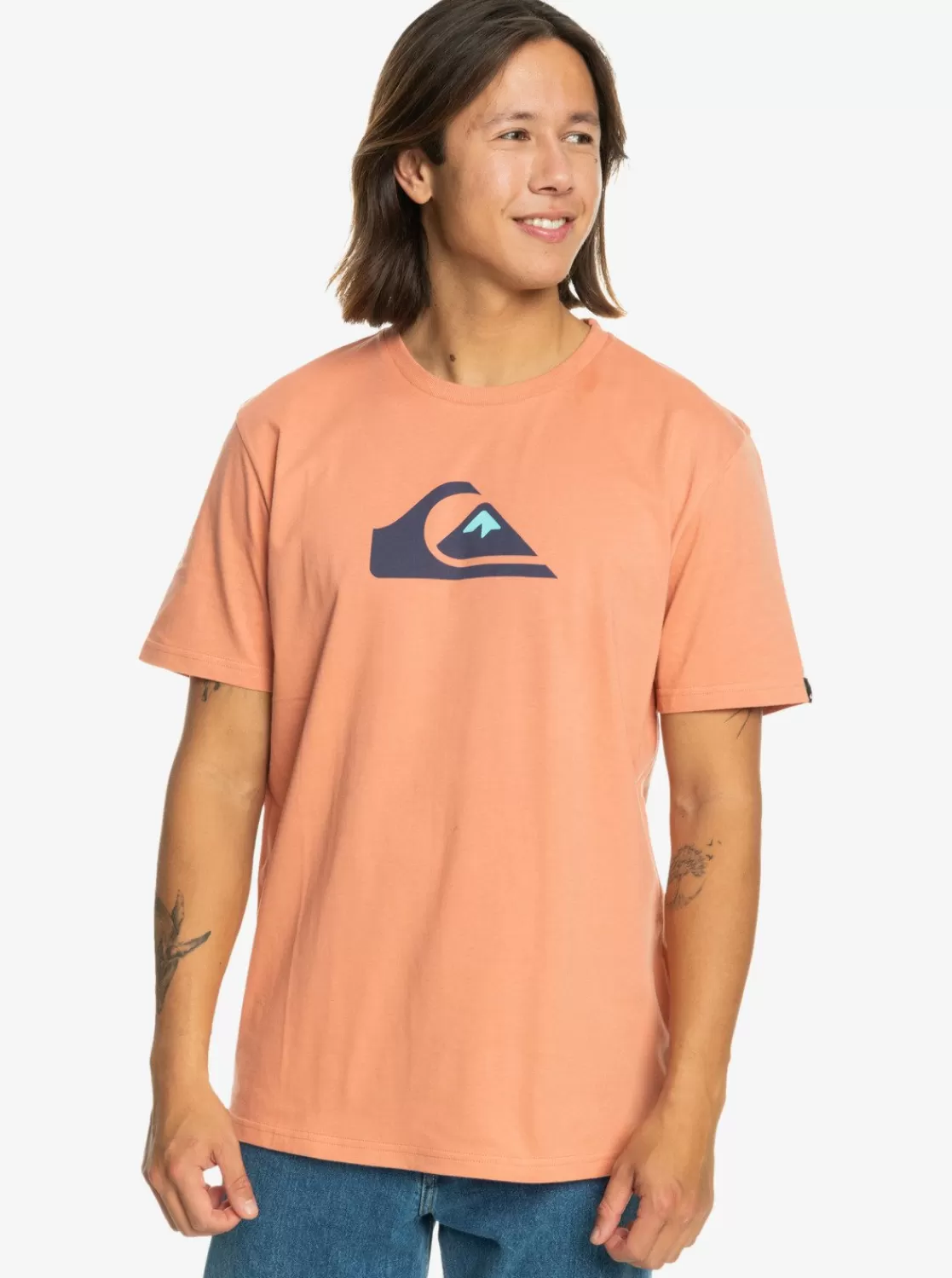 Quiksilver Comp Logo - T-Shirt Pour Homme