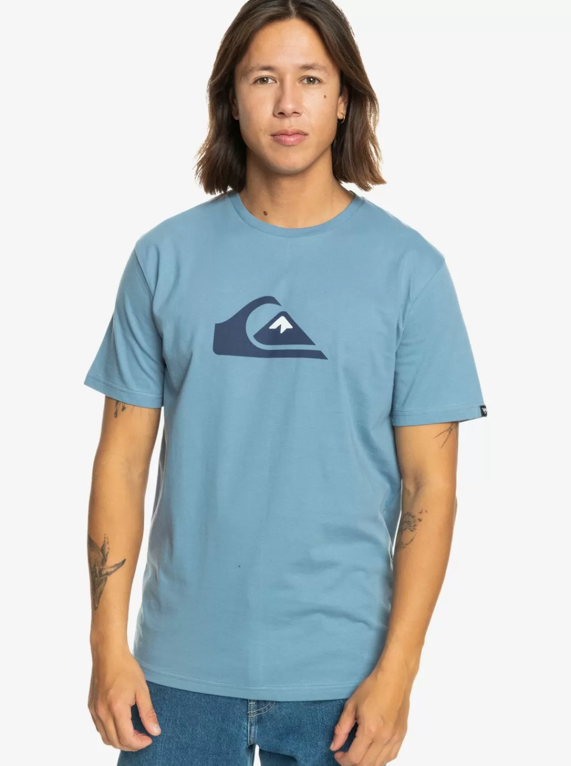 Quiksilver Comp Logo - T-Shirt Pour Homme