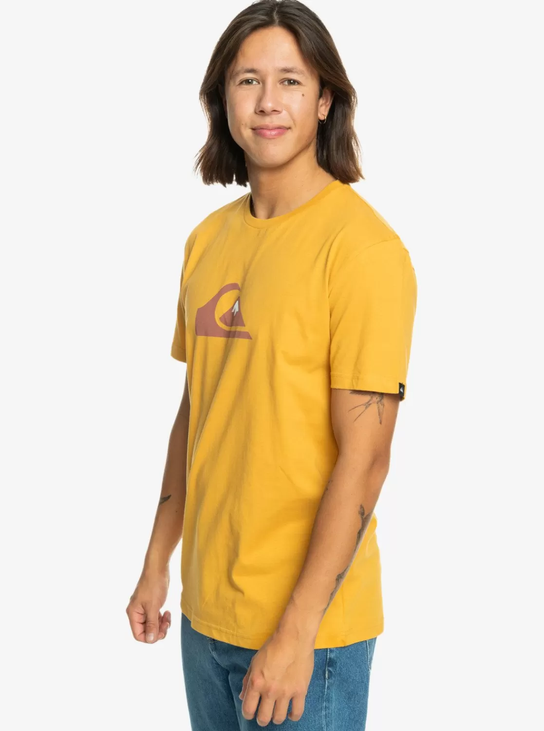 Quiksilver Comp Logo - T-Shirt Pour Homme