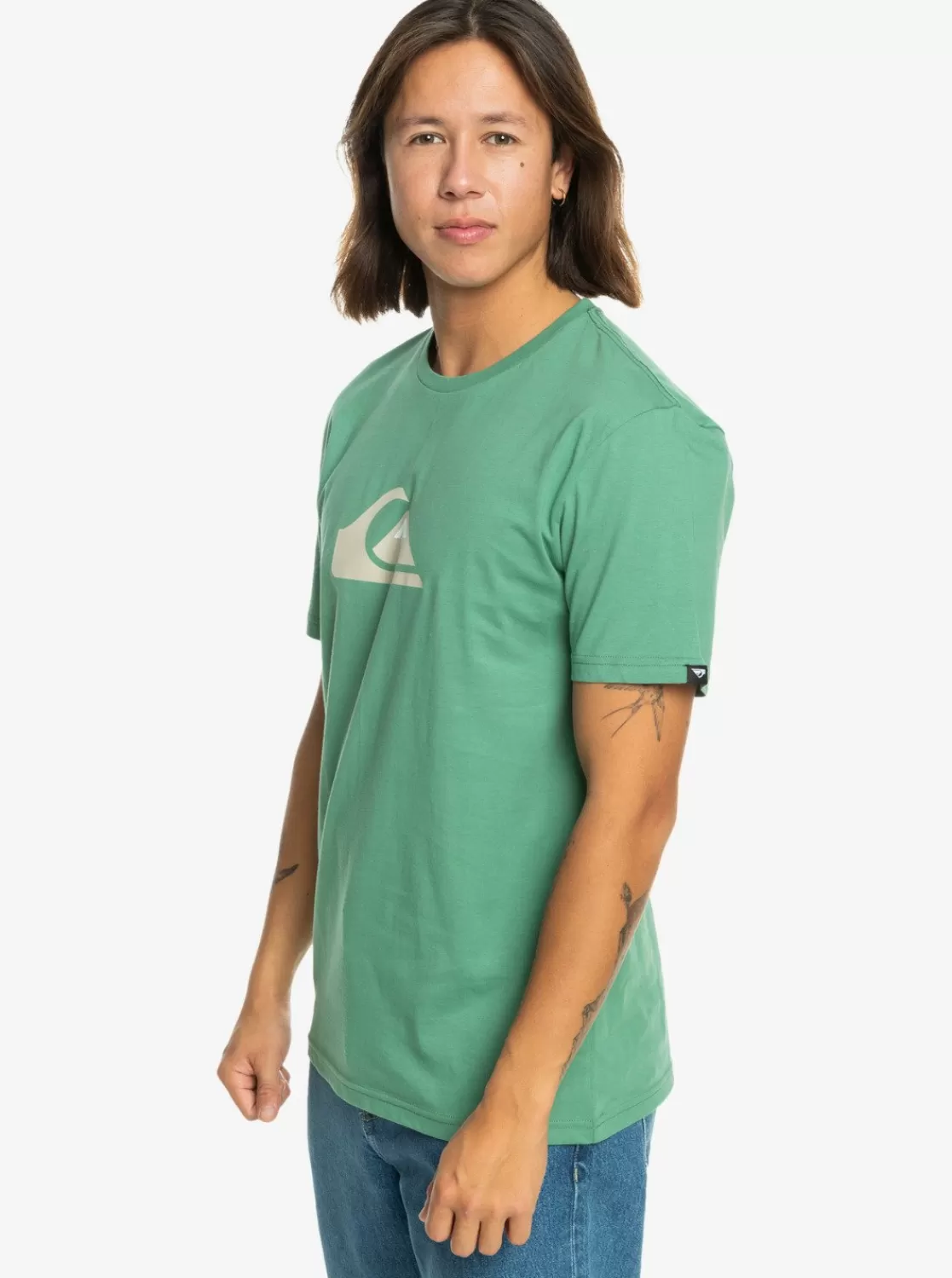 Quiksilver Comp Logo - T-Shirt Pour Homme