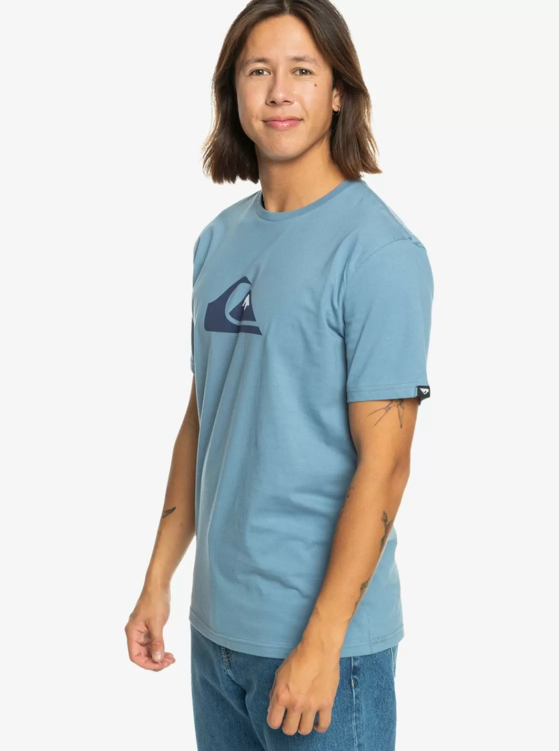 Quiksilver Comp Logo - T-Shirt Pour Homme