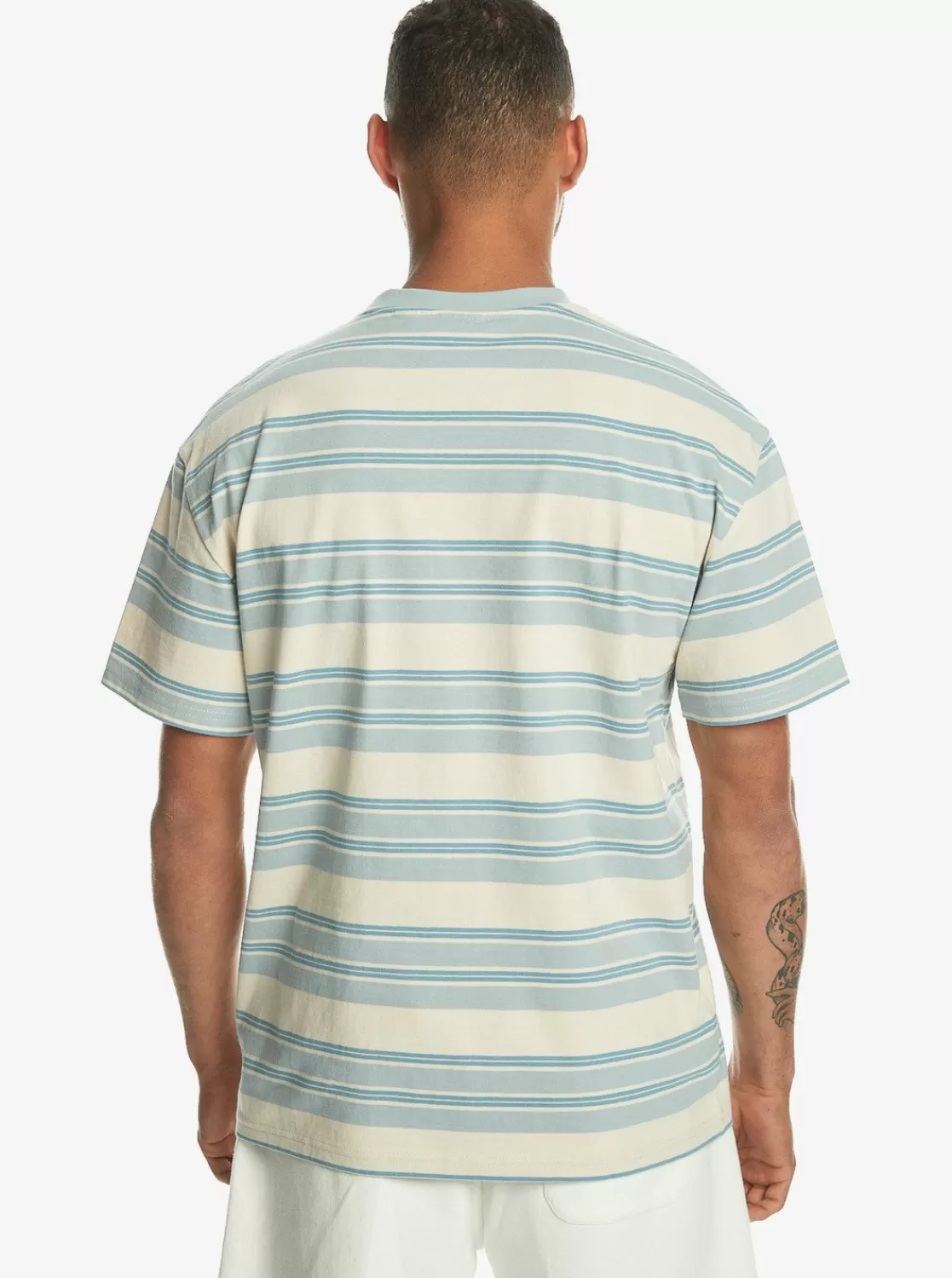 Quiksilver Eco Yd Stripe - T-Shirt A Manches Courtes Pour Homme