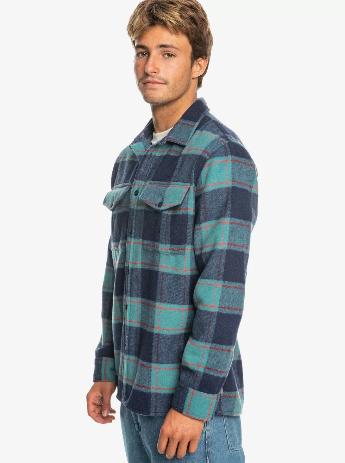 Quiksilver Fierce Volcano - Chemise Manches Longues Pour Homme