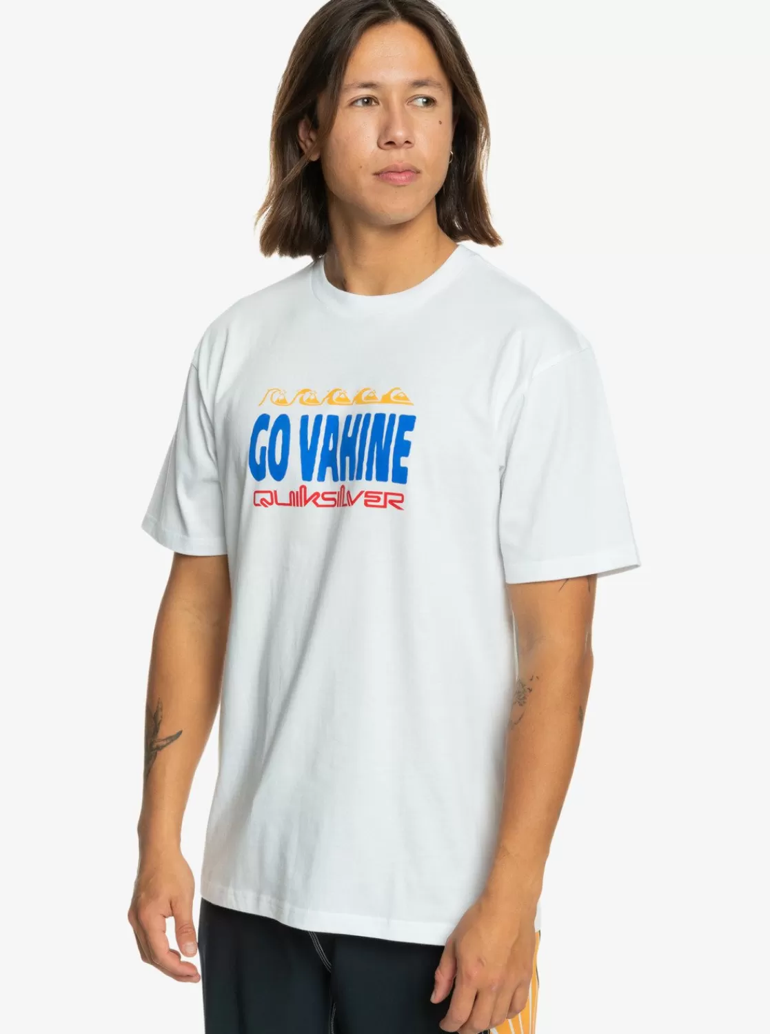 Quiksilver Go Vahine - T-Shirt A Manches Courtes Pour Homme