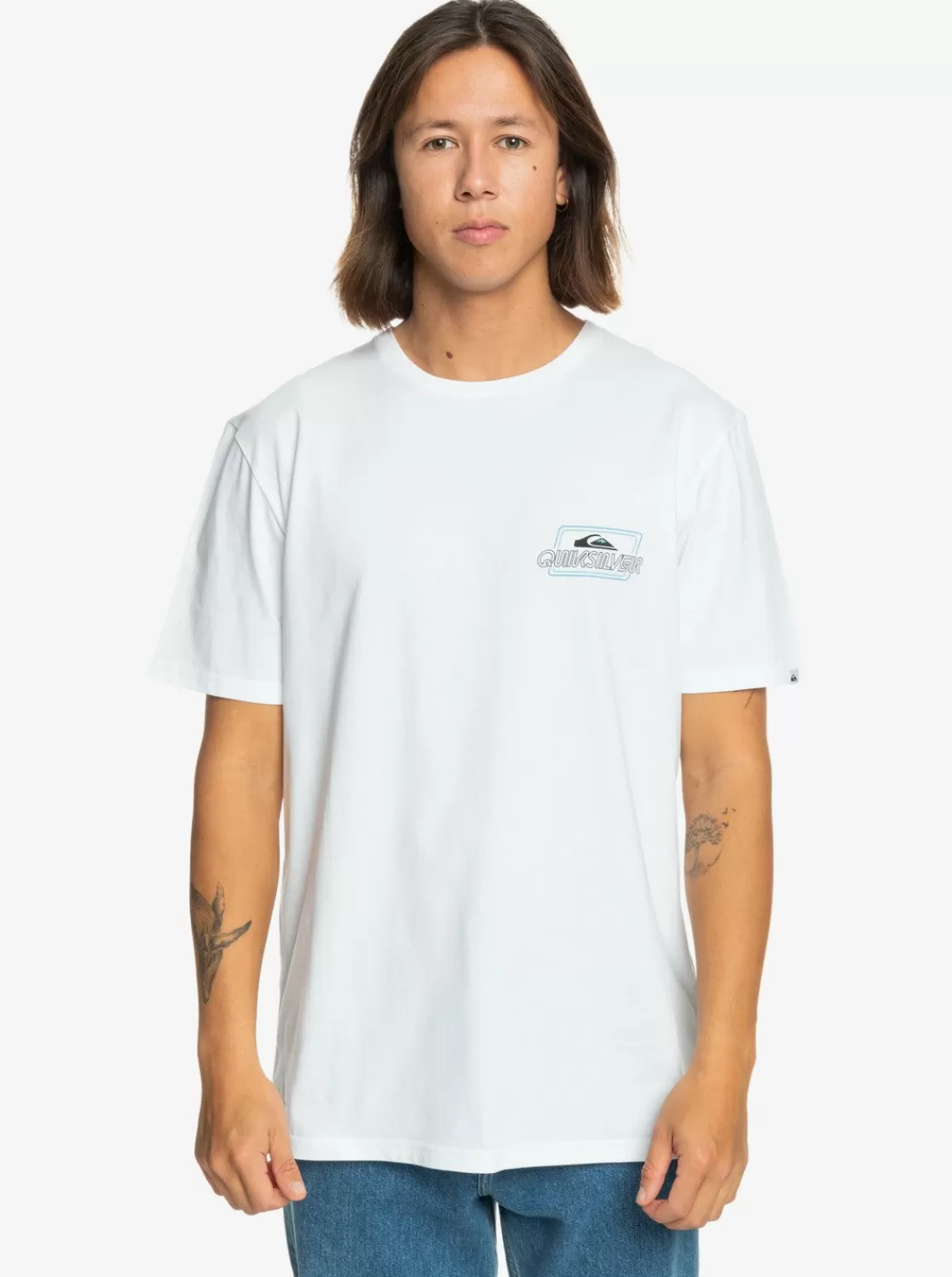 Quiksilver Line By Line - T-Shirt Pour Homme