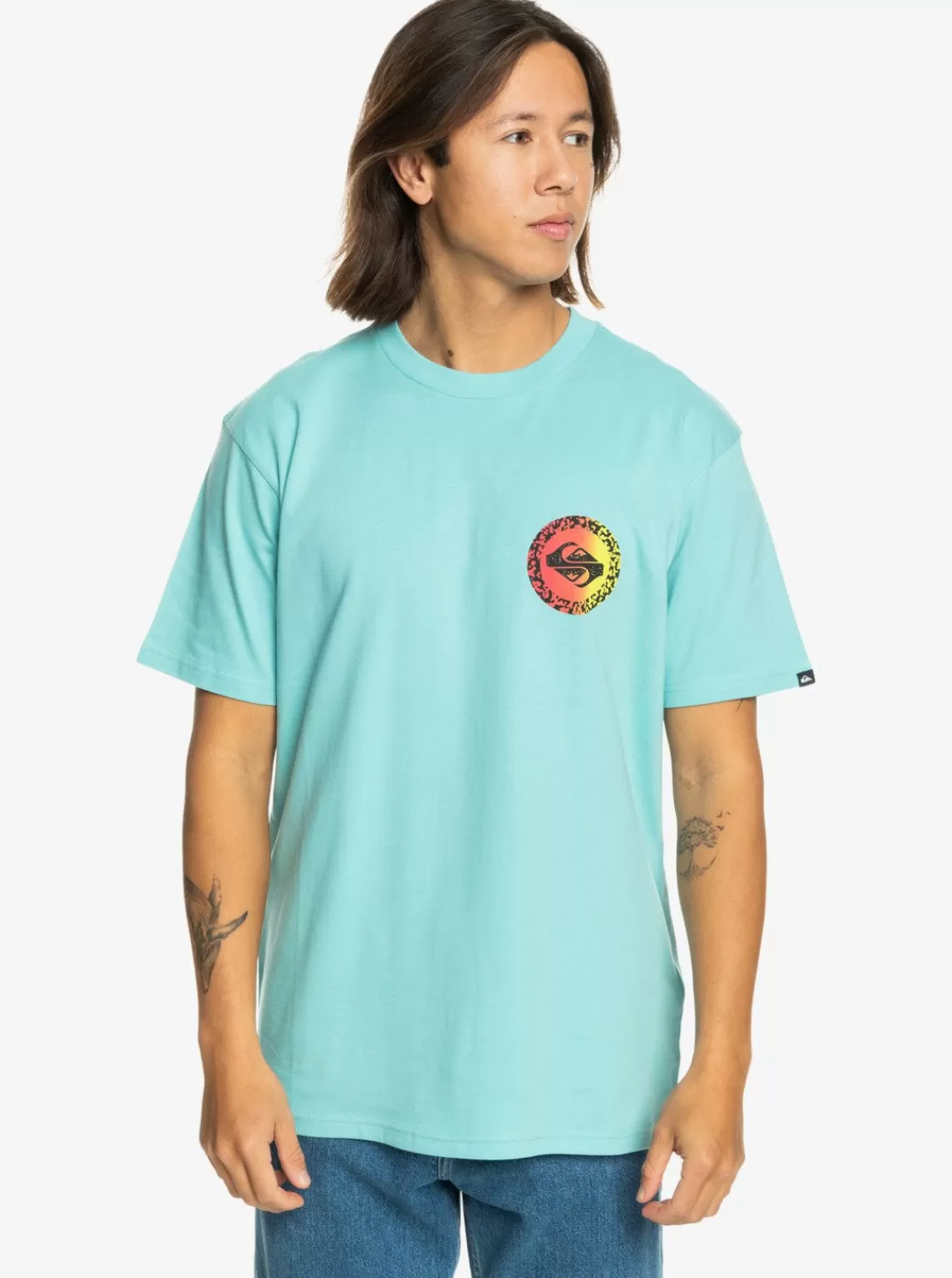 Quiksilver Long Fade - T-Shirt Pour Homme