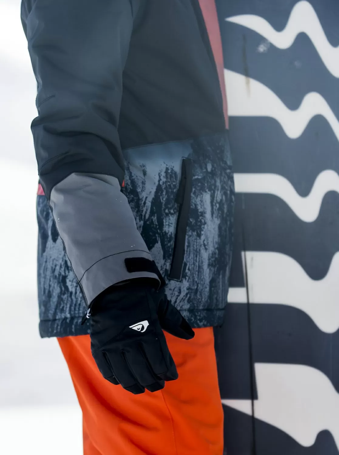 Quiksilver Mission - Gants De Snow/Ski Pour Garçon 8-16