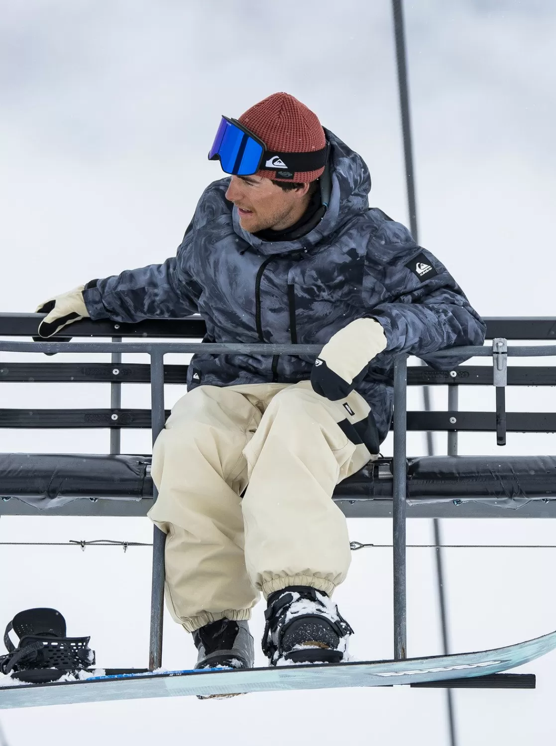 Quiksilver Mission - Veste De Snow Technique Pour Homme