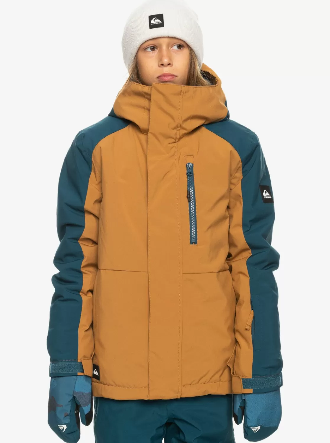 Quiksilver Mission Block - Veste De Snow Technique Pour Garçon 4-16