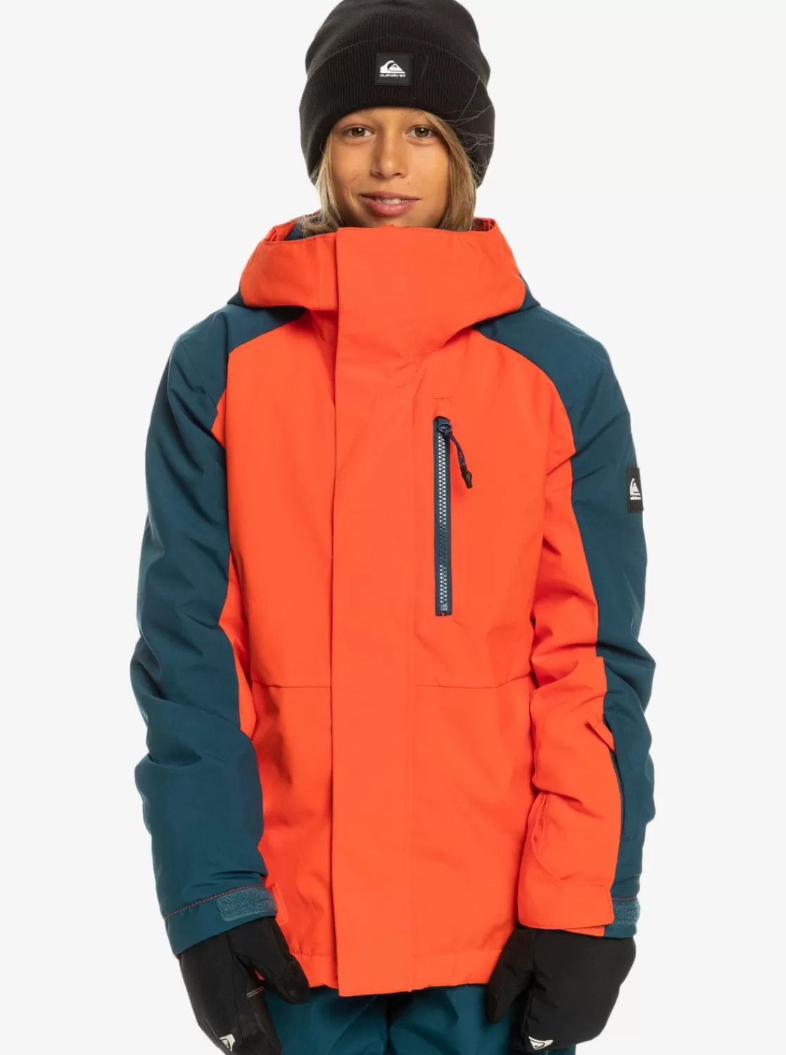 Quiksilver Mission Block - Veste De Snow Technique Pour Garçon 4-16