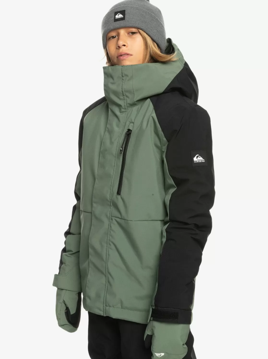 Quiksilver Mission Block - Veste De Snow Technique Pour Garçon 4-16