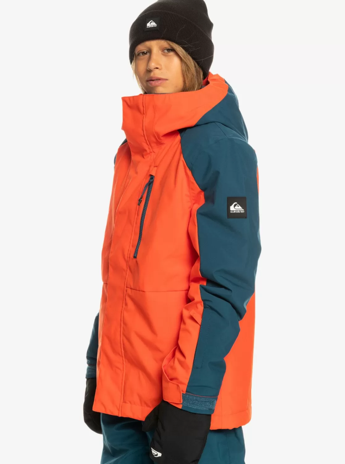 Quiksilver Mission Block - Veste De Snow Technique Pour Garçon 4-16