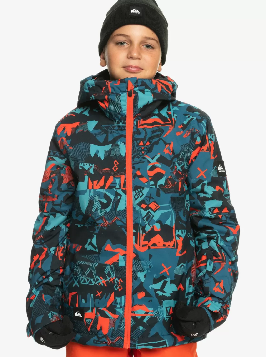 Quiksilver Mission Printed - Veste De Snow Technique Pour Garçon