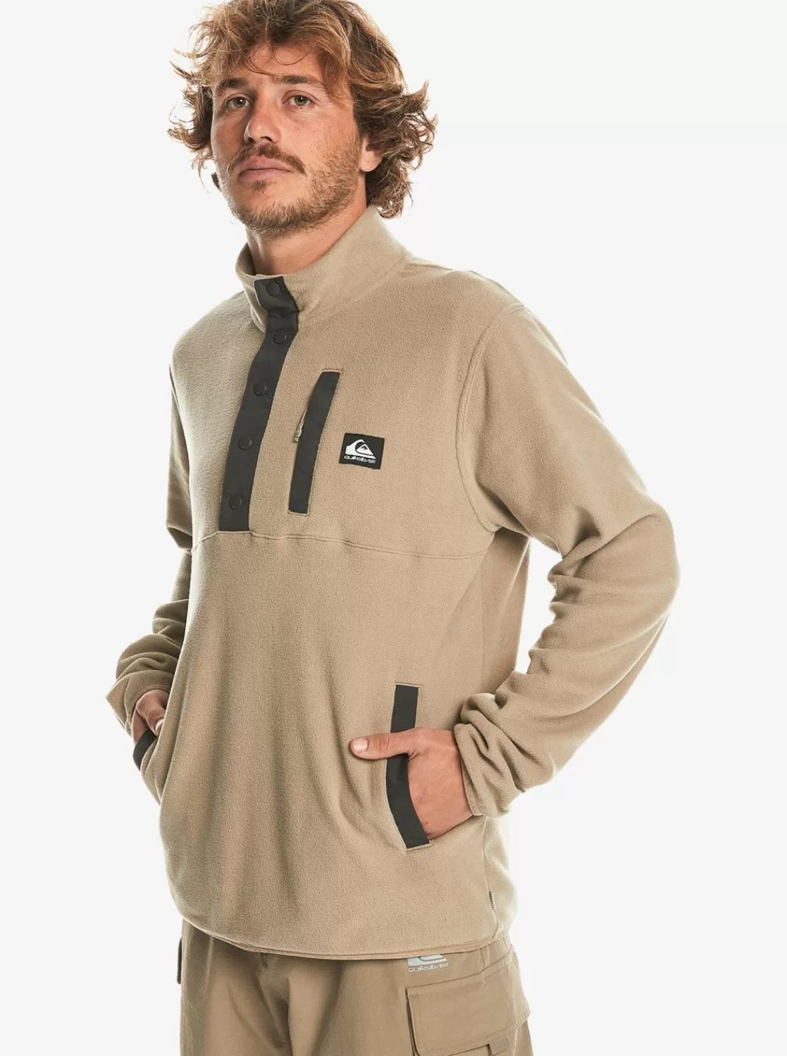 Quiksilver No Destination - Polaire Col Montant Pour Homme