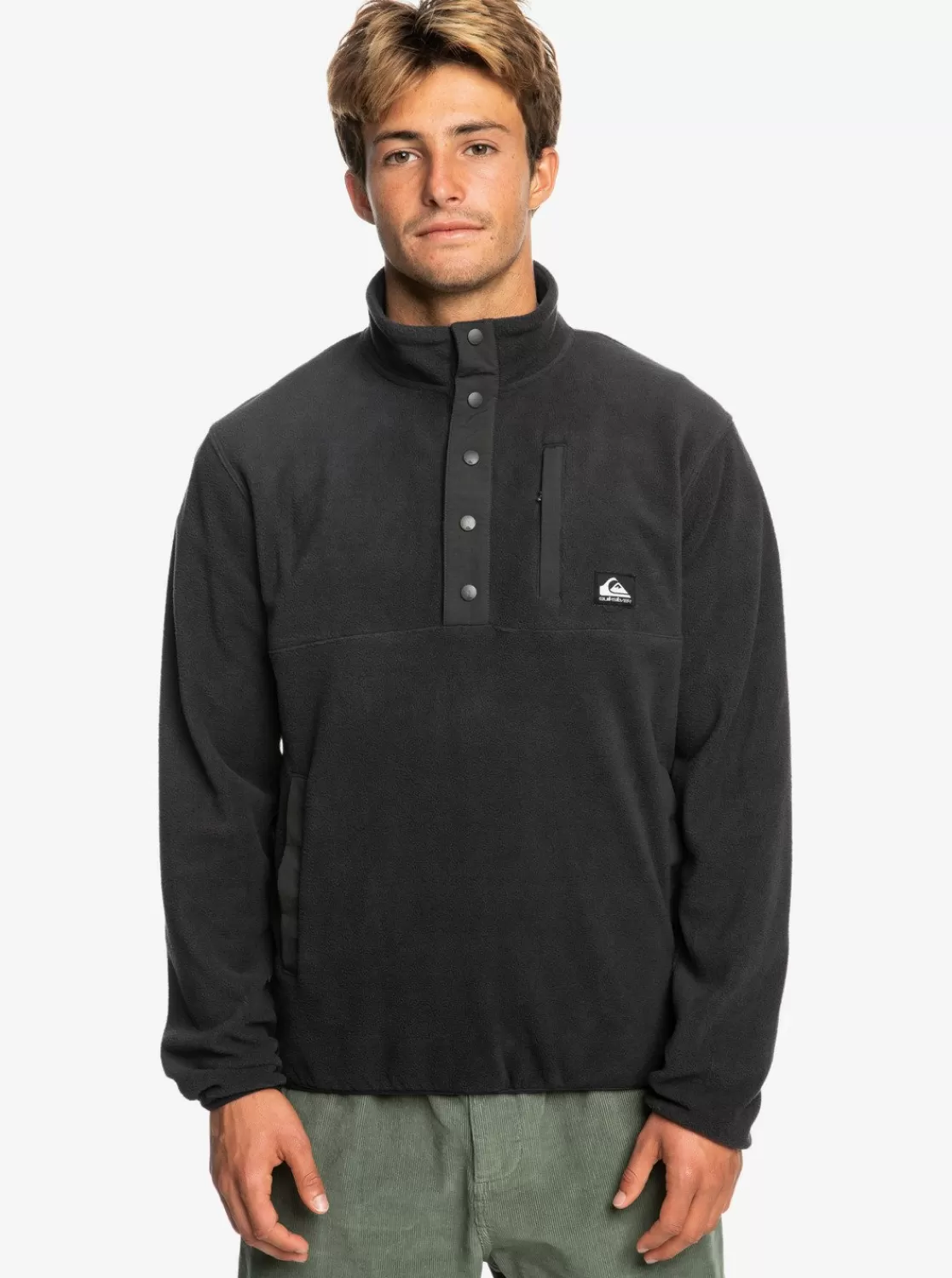 Quiksilver No Destination - Polaire Col Montant Pour Homme