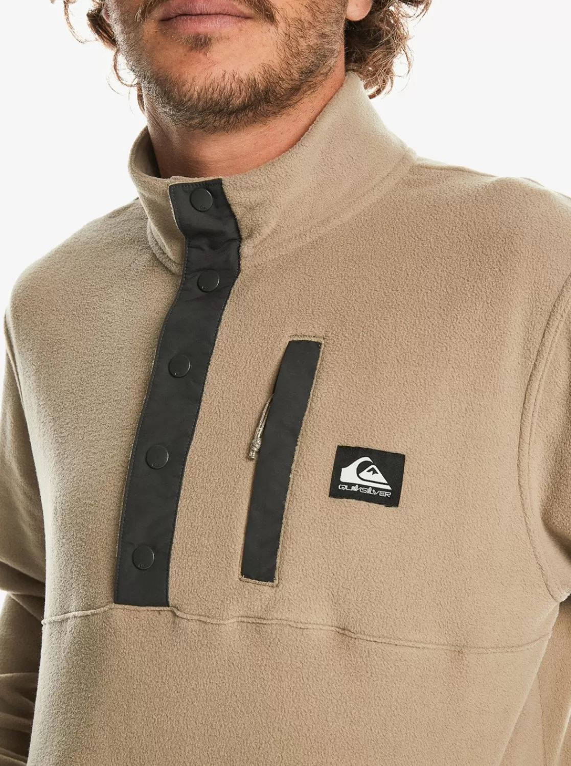 Quiksilver No Destination - Polaire Col Montant Pour Homme