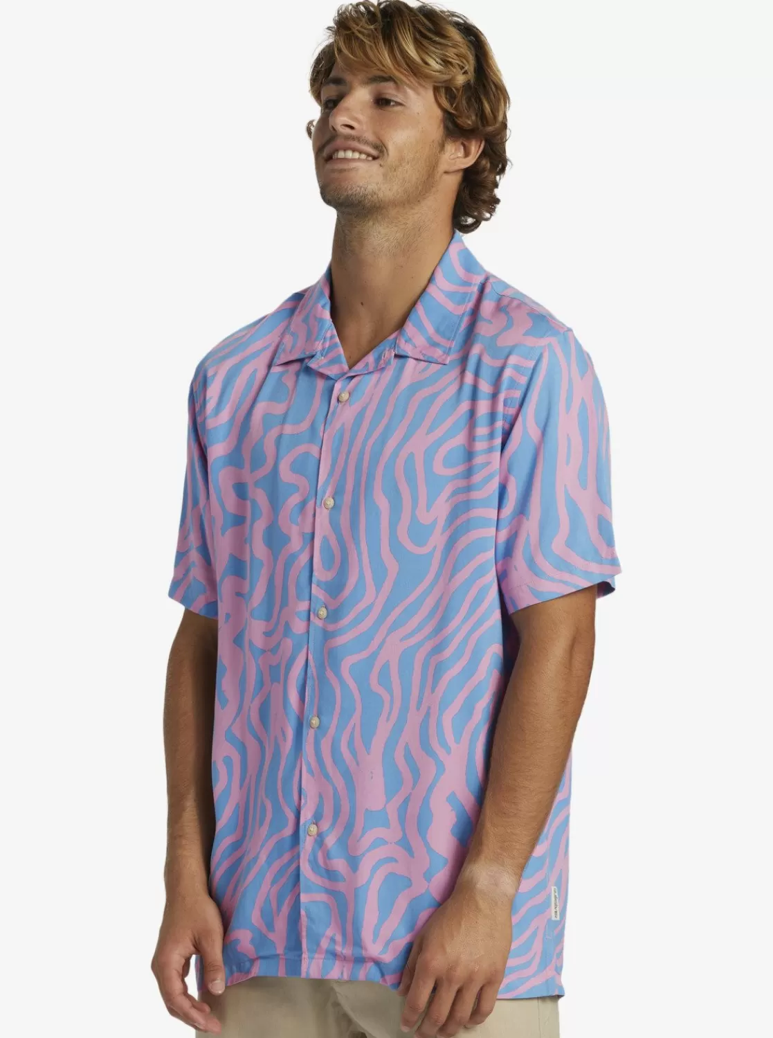 Quiksilver Pool Party Casual - Chemise Manches Courtes Pour Homme