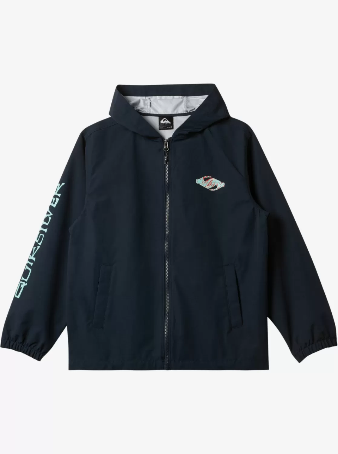 Quiksilver Rain Cloud - Coupe-Vent A Capuche Pour Garçon 8-16 Ans