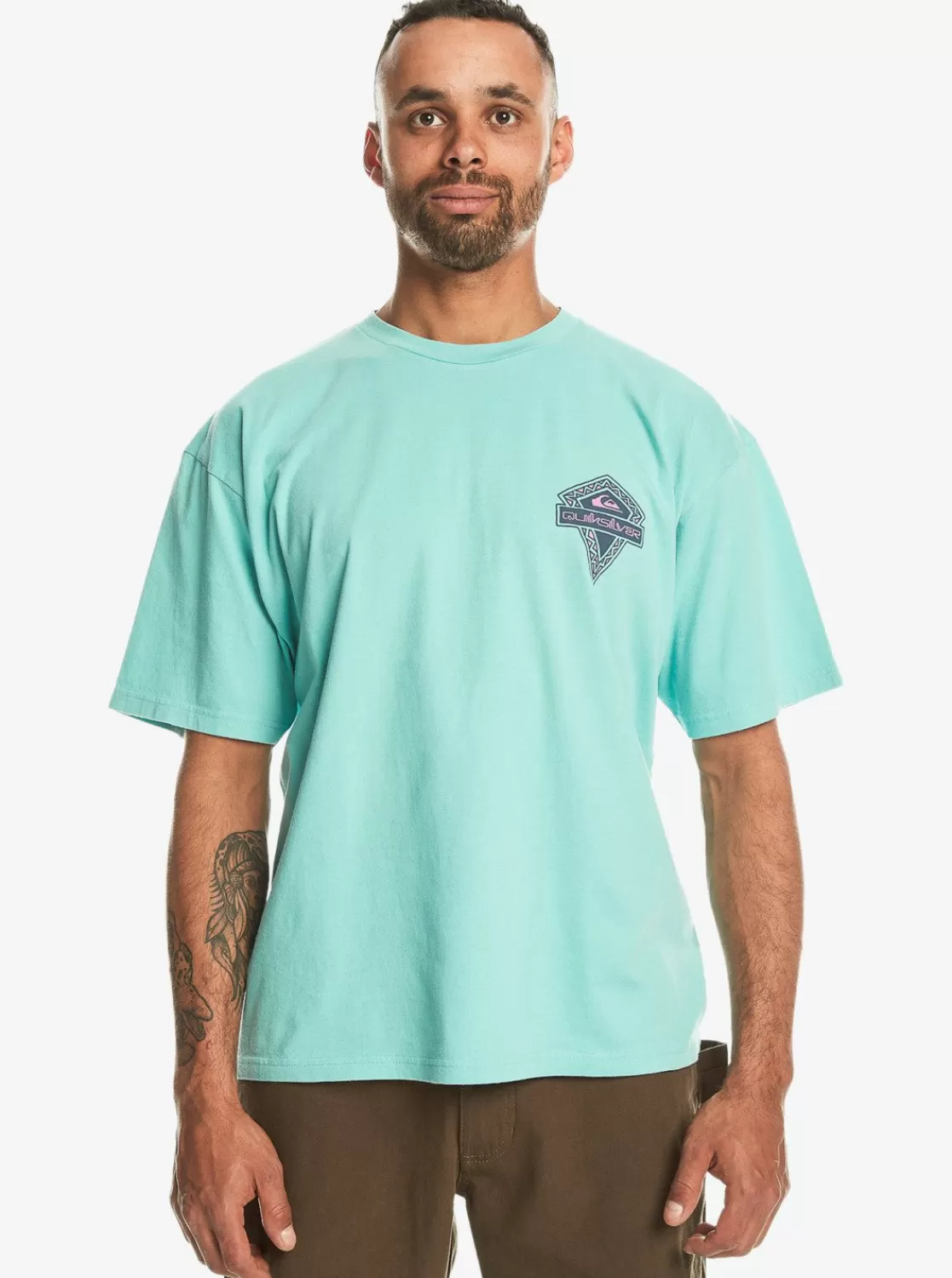 Quiksilver Retro Diamond - T-Shirt Pour Homme