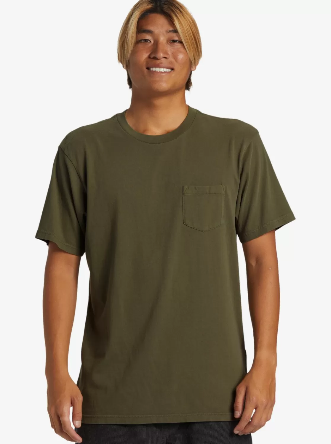 Quiksilver Saltwater - T-Shirt Avec Poche Pour Homme