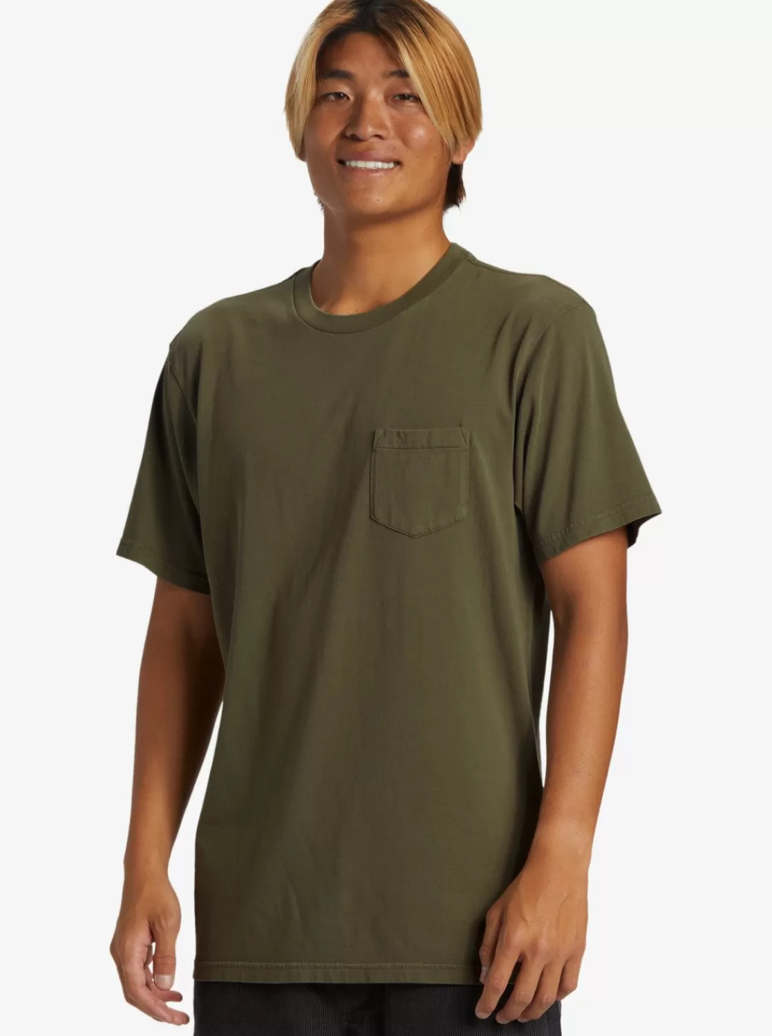 Quiksilver Saltwater - T-Shirt Avec Poche Pour Homme