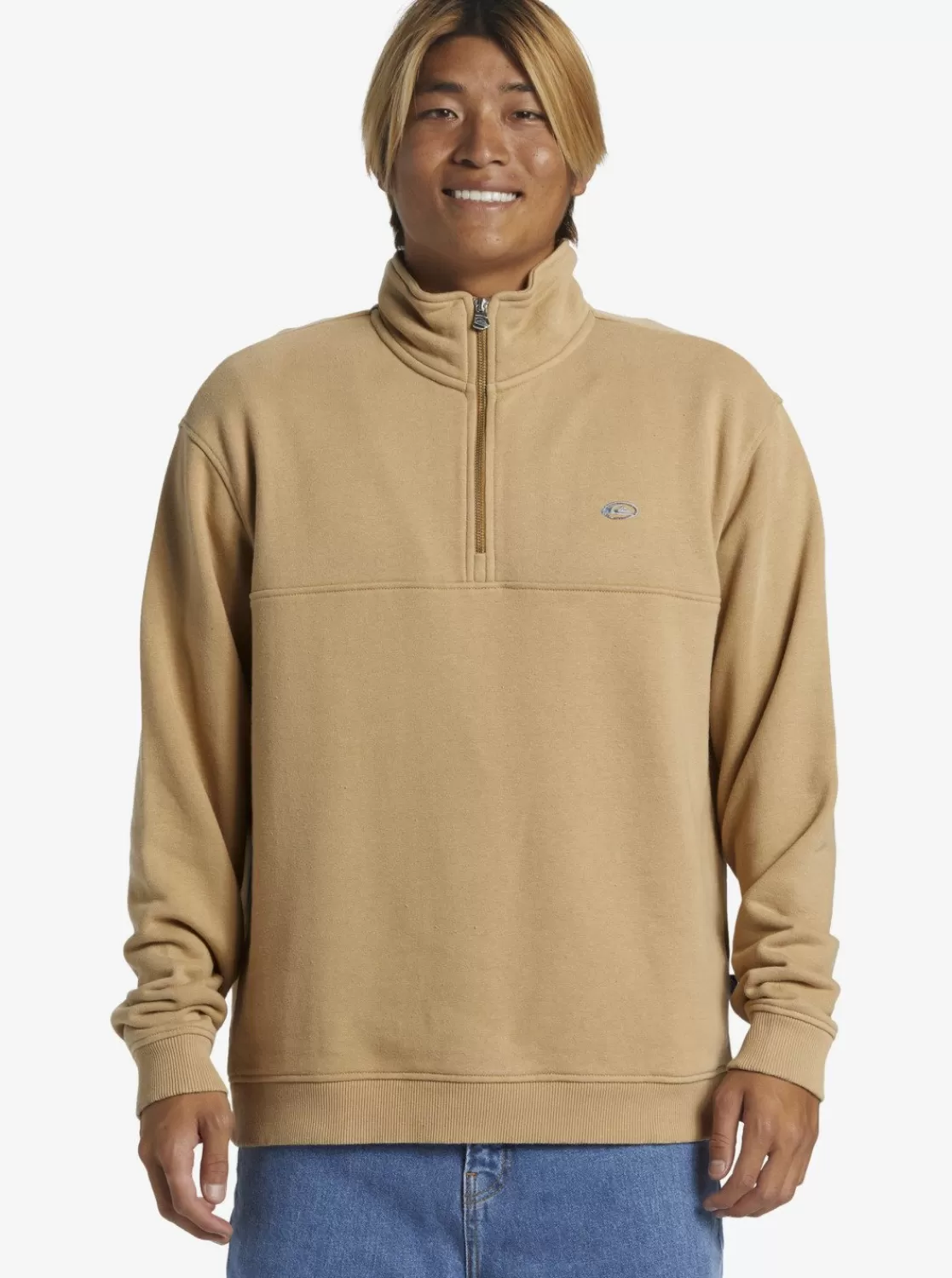 Quiksilver Saturn Chrome - Sweat Demi-Zip Pour Homme