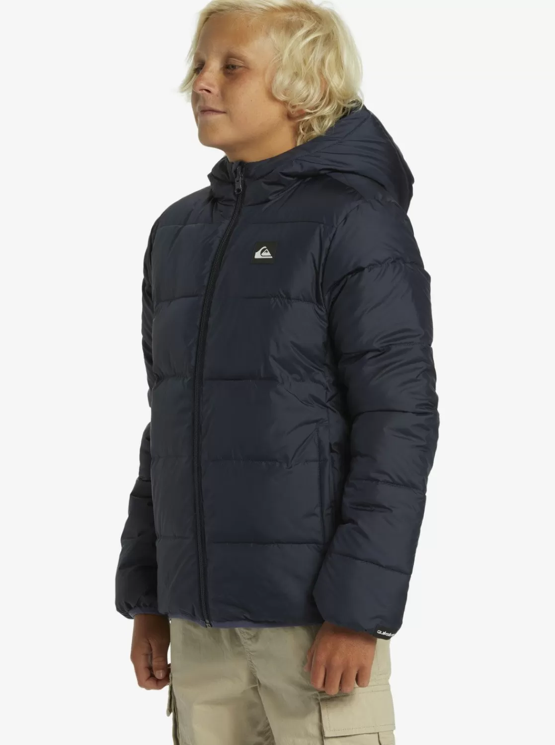 Quiksilver Scaly Reversible - Veste Chaude Reversible Pour Garçon 8-16 Ans