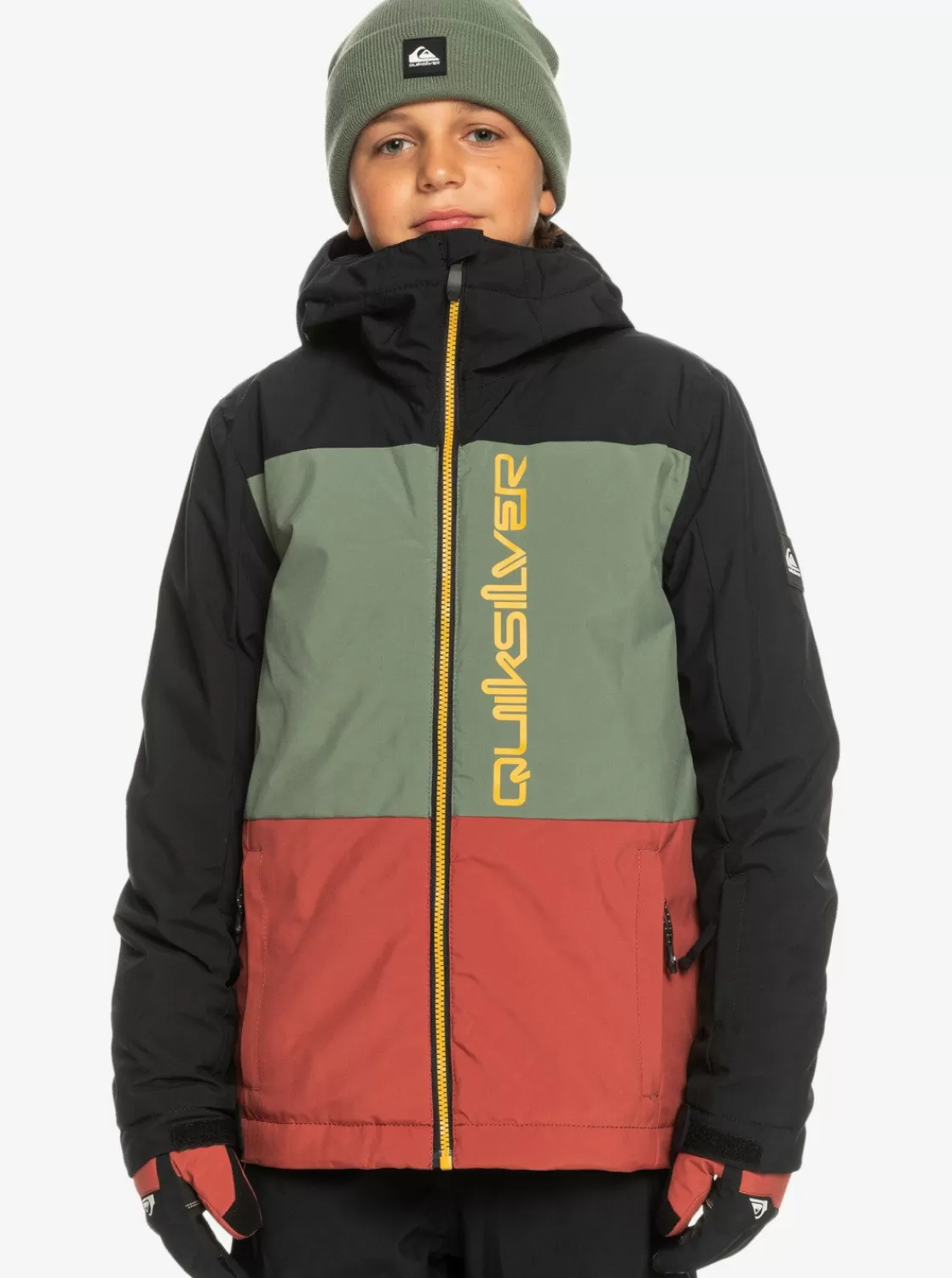 Quiksilver Side Hit - Veste De Snow Technique Pour Garçon 4-16