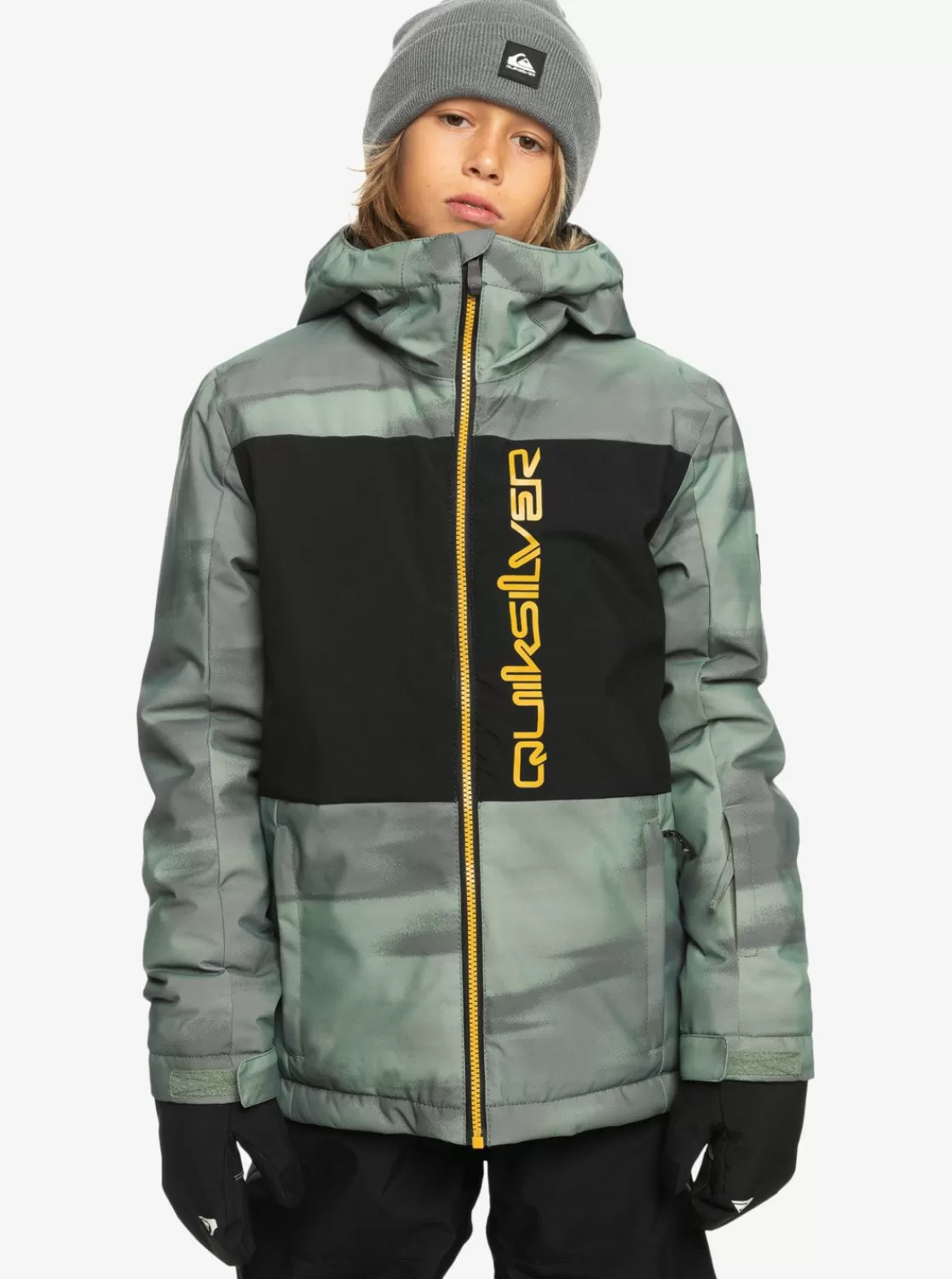 Quiksilver Side Hit - Veste De Snow Technique Pour Garçon 4-16