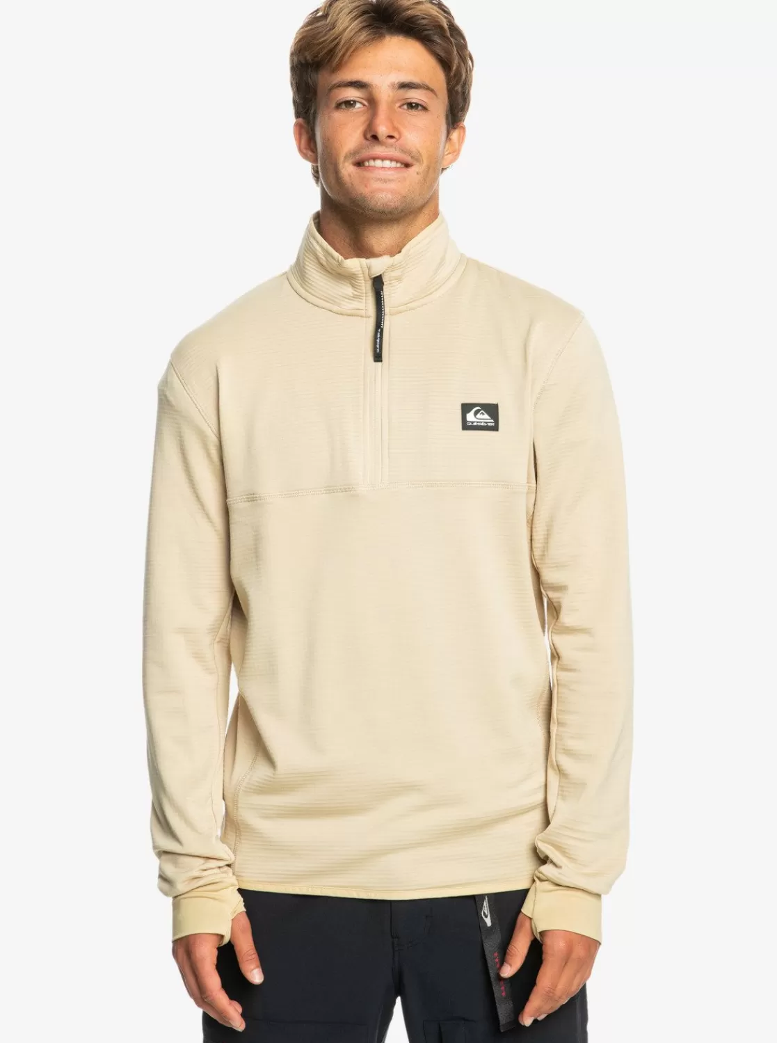 Quiksilver Steep Point - Haut De Sous-Vetement Demi-Zip Pour Homme