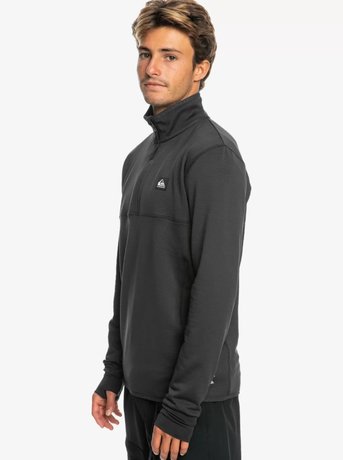 Quiksilver Steep Point - Haut De Sous-Vetement Demi-Zip Pour Homme