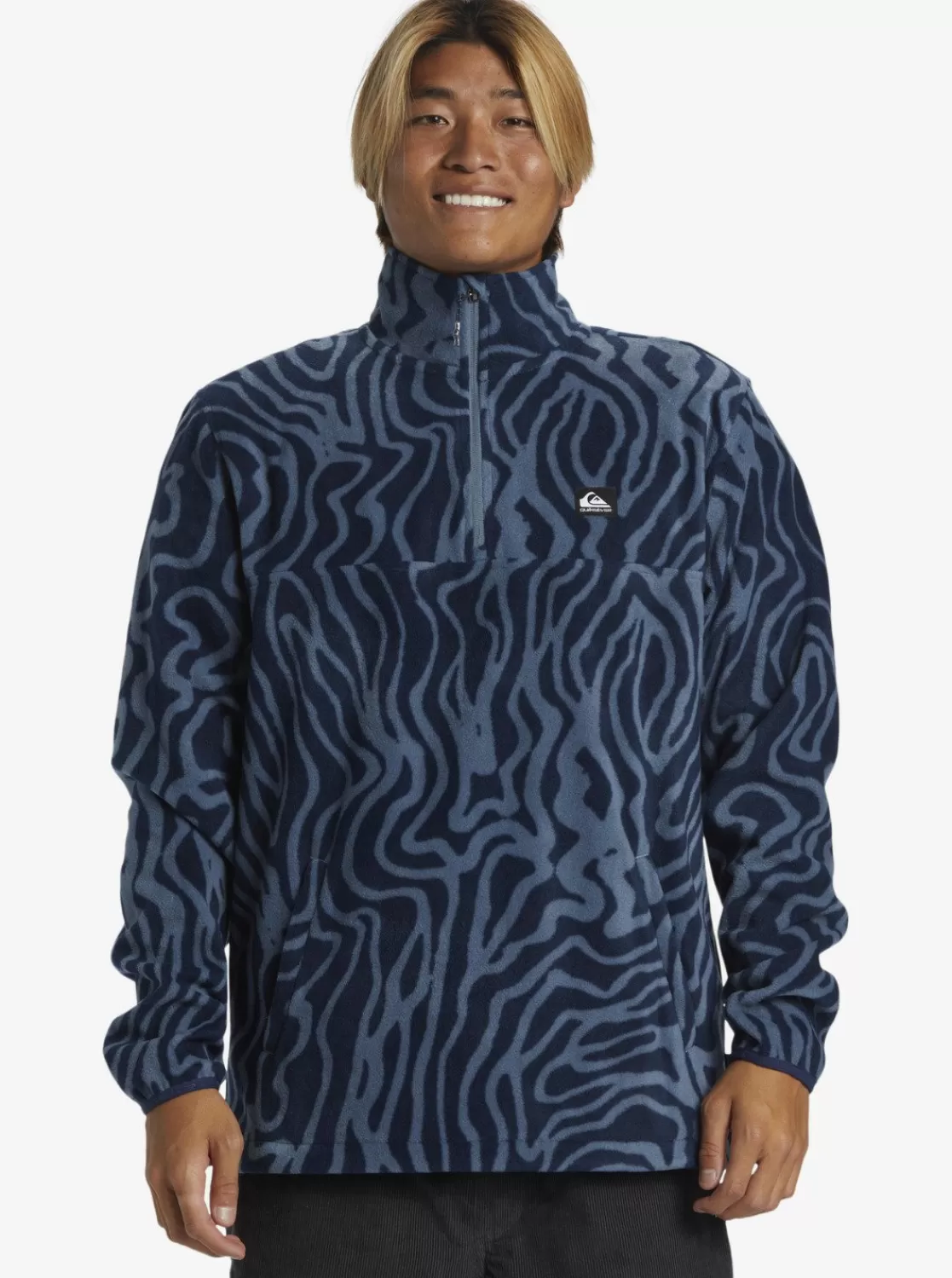 Quiksilver Surf Days - Polaire Demi-Zip Pour Homme