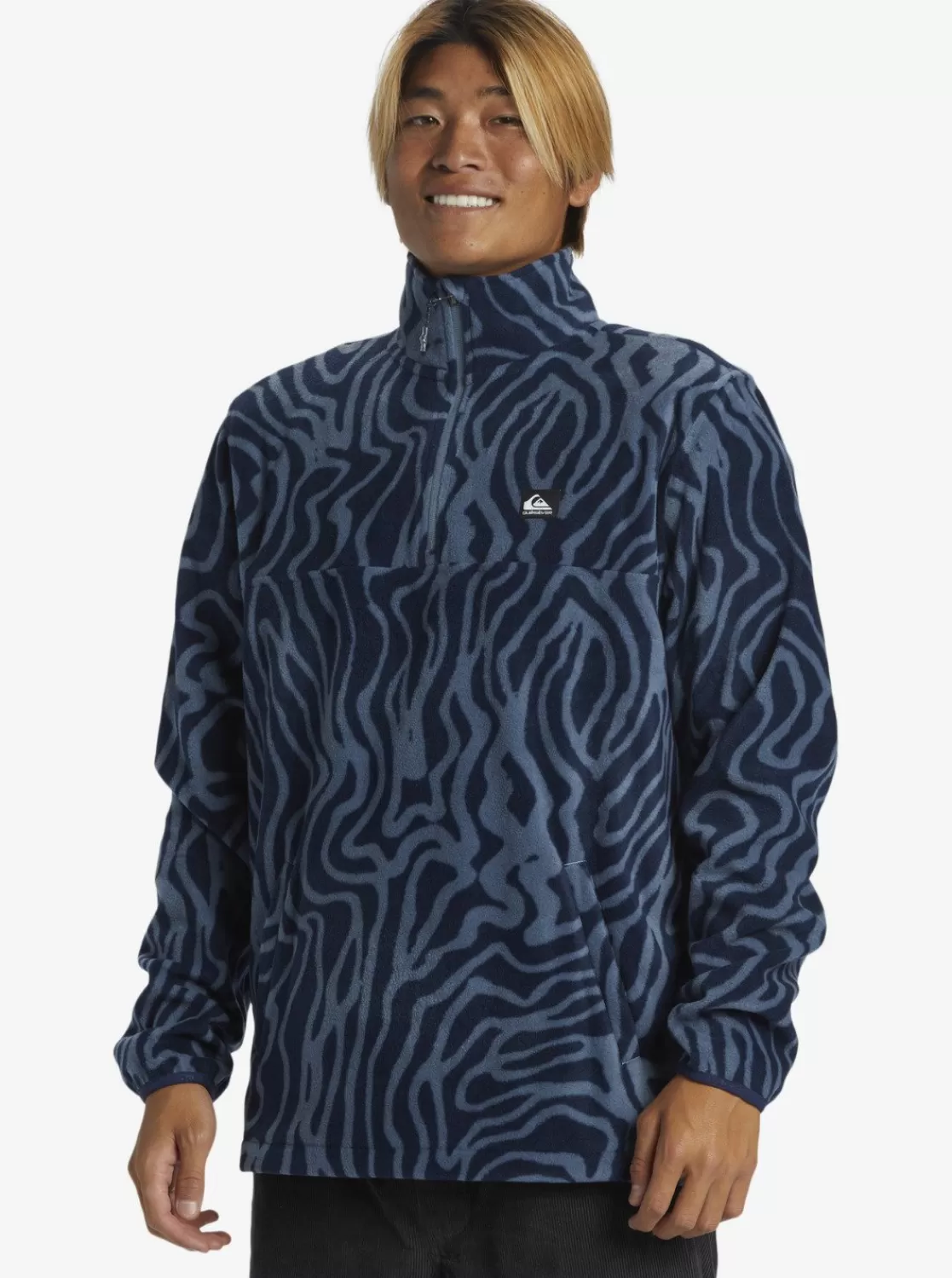 Quiksilver Surf Days - Polaire Demi-Zip Pour Homme