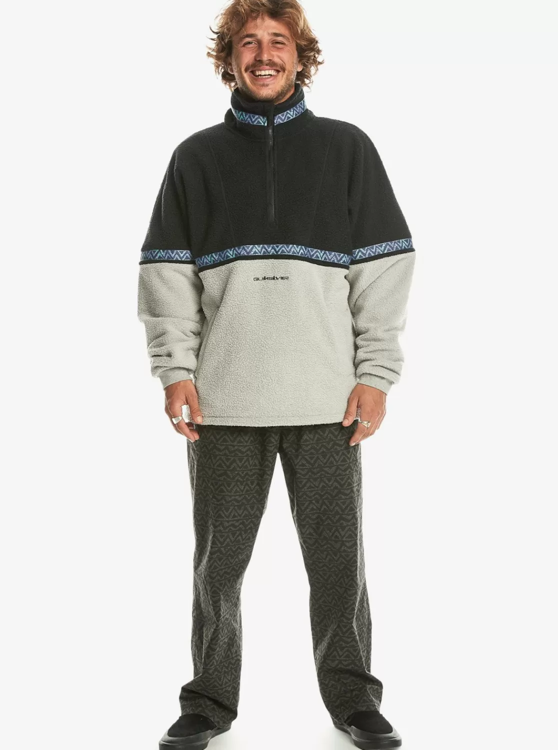 Quiksilver Take Us Back - Polaire Demi-Zip Pour Homme