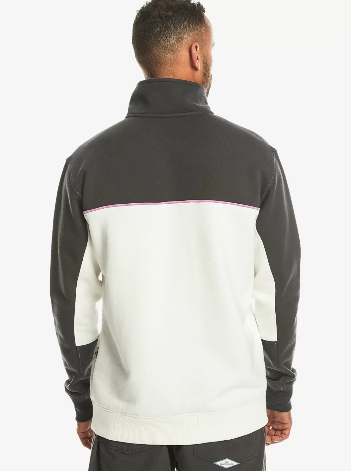 Quiksilver Take Us Back - Sweat Demi-Zip Pour Homme