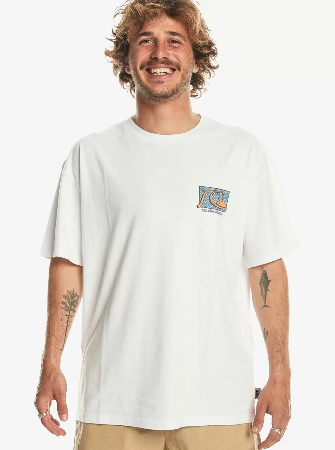 Quiksilver Take Us Back - T-Shirt Oversize Pour Homme